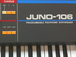 Juno 106 at Synth Restore